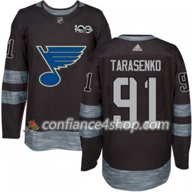 Adidas Maillot de Hockey St. Louis Blues Vladimir Tarasenko 91 1917-2017 100th Anniversary Noir Authentic - Homme